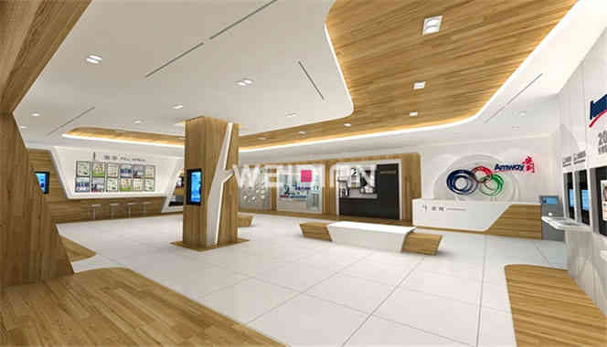 安利企業(yè)展廳設(shè)計方案