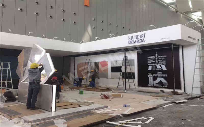 惠達磁磚設(shè)計周廣州展臺設(shè)計搭建