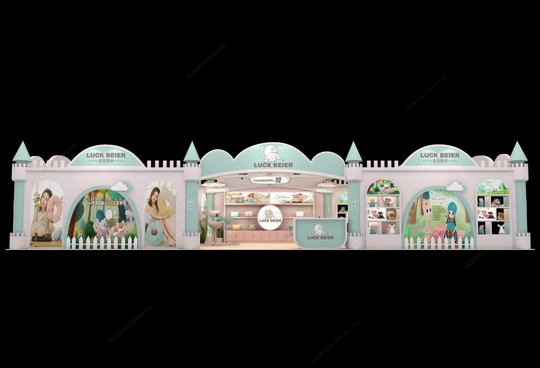天津展覽設計公司藝霖嬰童玩具展天津展臺搭建